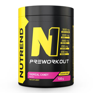 Pre-workout zmes Nutrend N1 510 g tropical candy