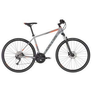 Pánsky crossový bicykel KELLYS PHANATIC 30 28" - model 2020 Grey - L (21'') - Záruka 10 rokov
