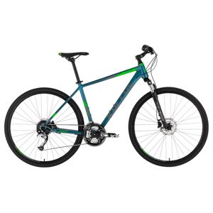 Pánsky crossový bicykel KELLYS PHANATIC 10 28" - model 2020 Dark Ocean - L (21'') - Záruka 10 rokov