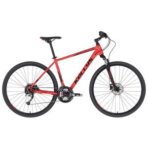 Pánsky crossový bicykel KELLYS PHANATIC 10 28" - model 2020 Red - S (17'') - Záruka 10 rokov