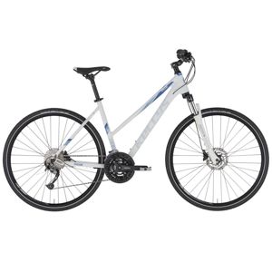 Dámsky crossový bicykel KELLYS PHEEBE 30 28" - model 2021 White - M (19'') - Záruka 10 rokov
