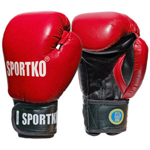 Boxerské rukavice SportKO PK1 červená - 10