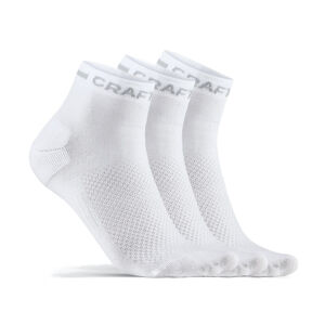 Ponožky CRAFT CORE Dry Mid 3 páry biela - 43-45