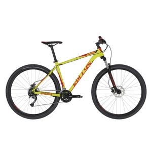 Horský bicykel KELLYS SPIDER 30 29" - model 2020 Neon Lime - M (19'') - Záruka 10 rokov