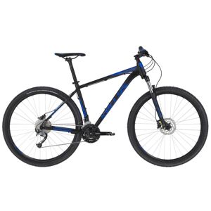 Horský bicykel KELLYS SPIDER 50 27,5" - model 2020 Black Blue - M (19'') - Záruka 10 rokov