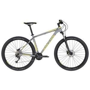Horský bicykel KELLYS SPIDER 70 29" - model 2020 Grey Lime - S (17'') - Záruka 10 rokov