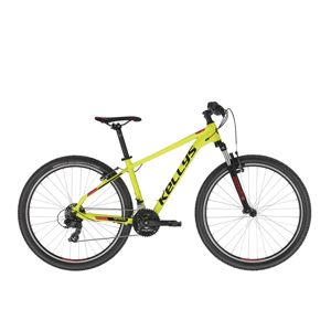 Horský bicykel KELLYS SPIDER 10 27,5" - model 2021 Neon Yellow - S (16.5") - Záruka 10 rokov