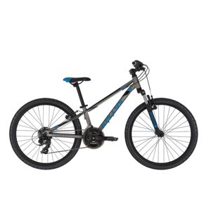 Juniorský bicykel KELLYS KITER 50 24" - model 2021 Titanium Blue - 11" - Záruka 10 rokov