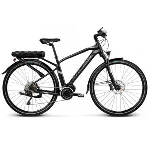 Trekingový elektrobicykel Kross Trans Hybrid 5.0 28" - model 2019 Black / Graphite Matte - L (21'') - Záruka 10 rokov