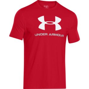 Pánske tričko Under Armour CC Sportstyle Logo Red - L