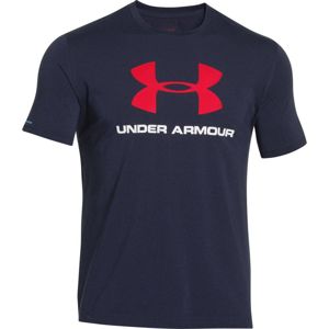 Pánske tričko Under Armour CC Sportstyle Logo Midnight Navy - XXL