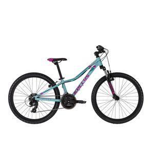 Juniorský bicykel KELLYS KITER 50 24" - model 2021 Turquoise - 11" - Záruka 10 rokov