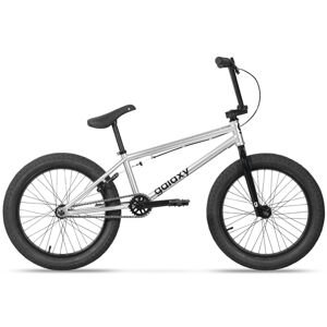 BMX bicykel Galaxy Whip 20" 8.0 strieborná